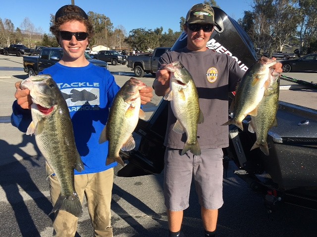 WON BASS Lake Casitas Region 