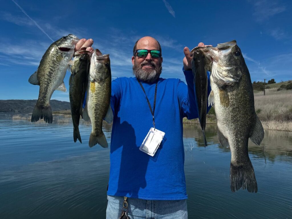Lake Casitas Bass Fishing Guide Report Southern California 03/22/2025
