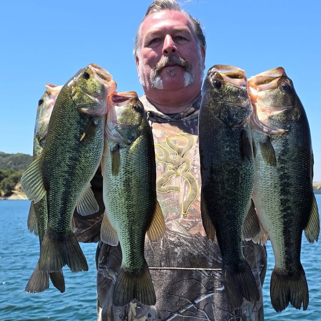 Lake Cachuma Bass Fishing Guide Report Southern California 05/08/2025