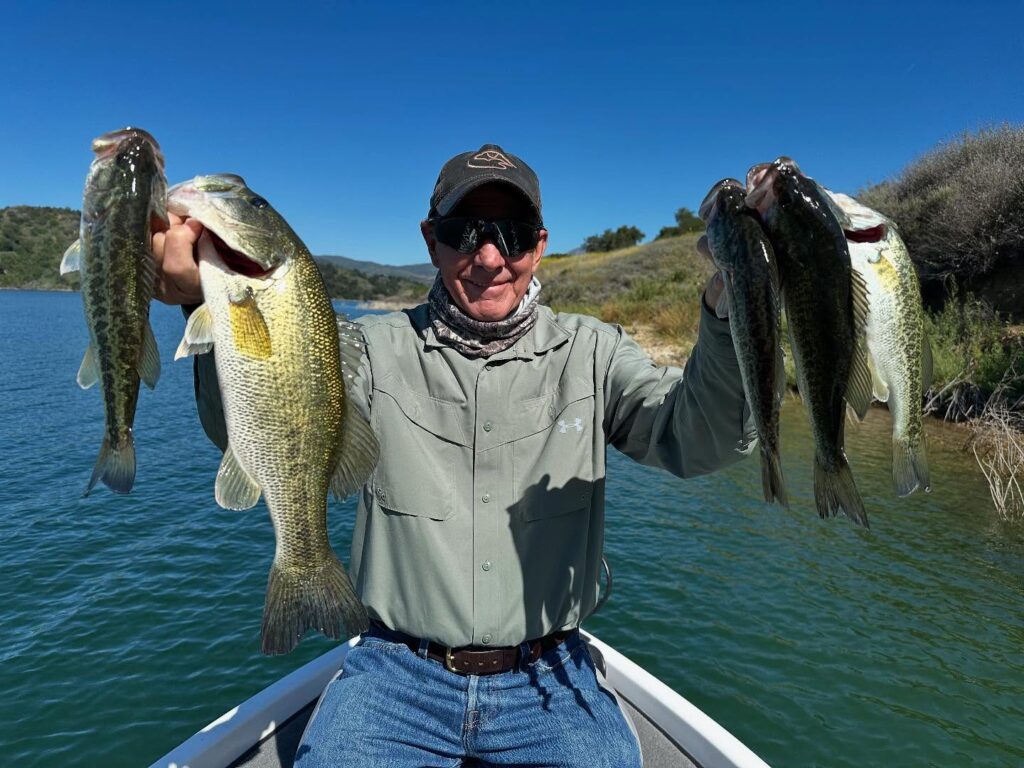 Lake Casitas Bass Fishing Guide Report Southern California 05/14/2025