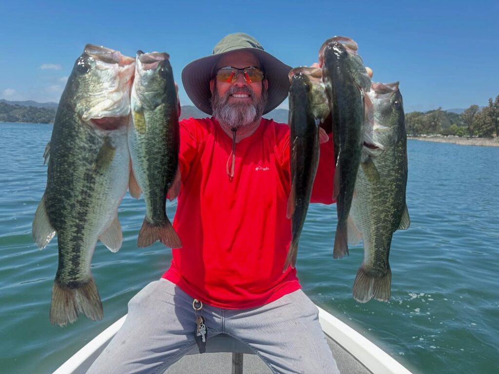 Lake Casitas Bass Fishing Guide Report Southern California 06/01/2025