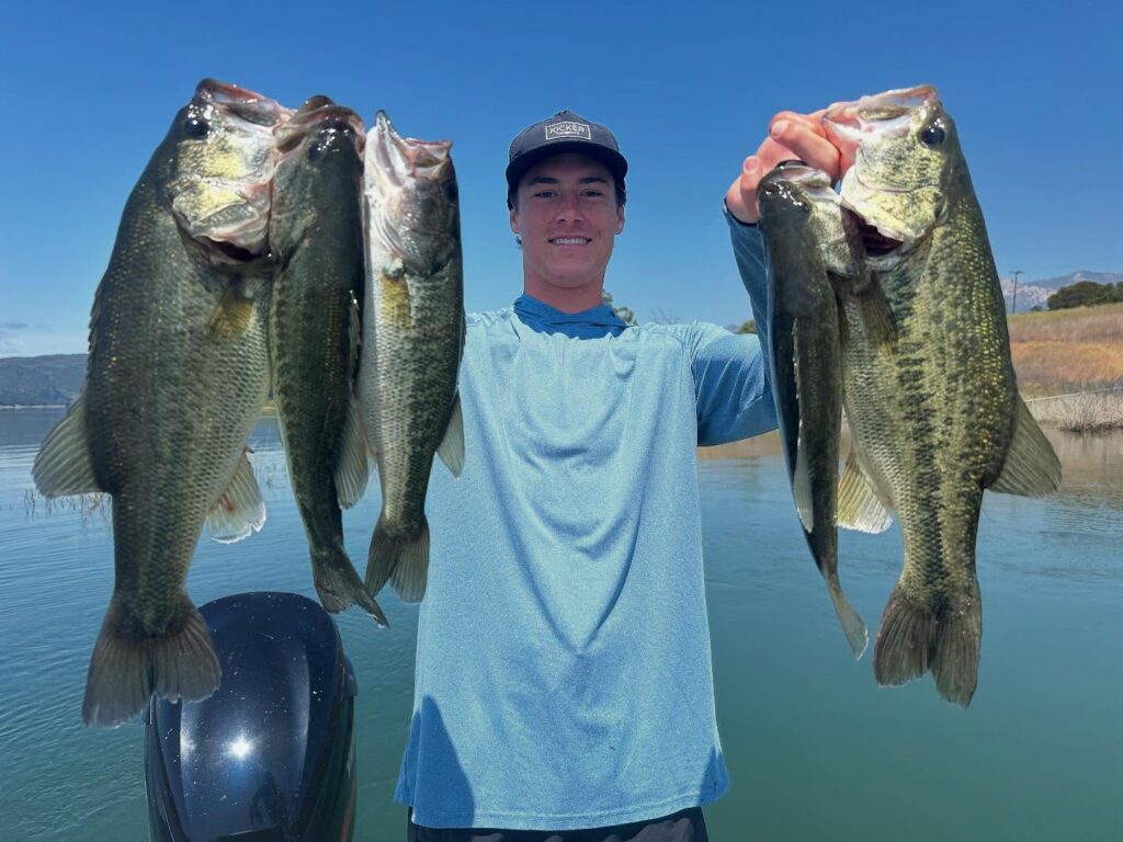 Lake Casitas Bass Fishing Guide Report Southern California 06/10/2025